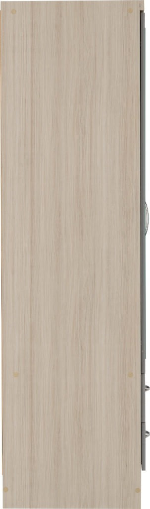 Nevada-3-door-2-drawer-wardrobe-oak-grey-side