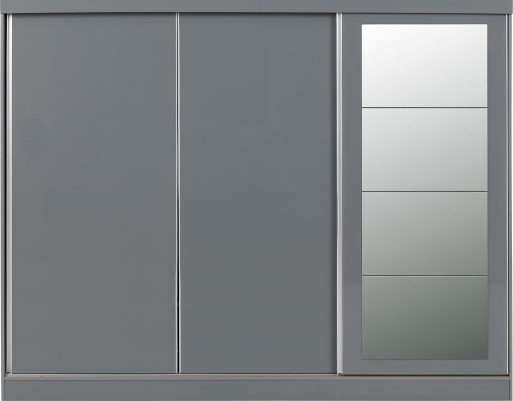 Nevada-3-door-sliding-wardrobe-grey-front