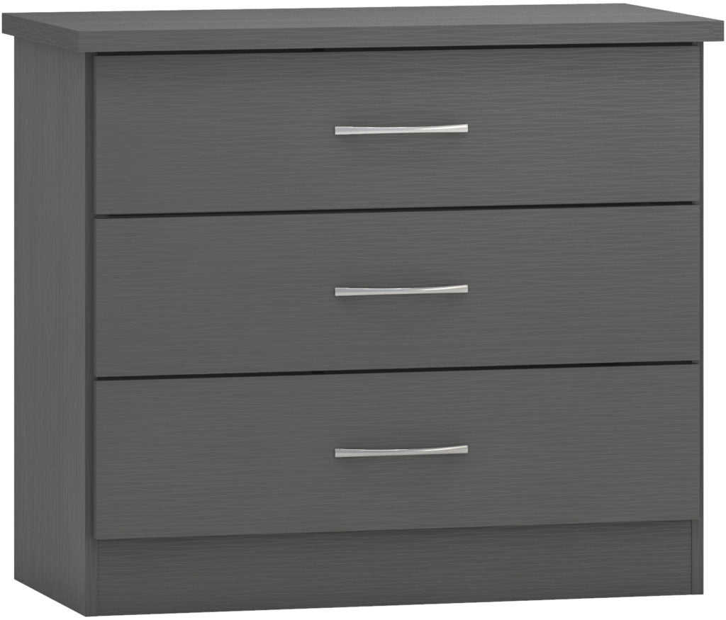 Nevada-3-drawer-chest-3D-effect-grey