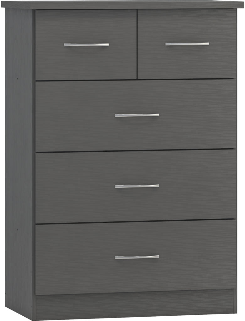 Nevada-32-chest-drawers-3D-effect-grey