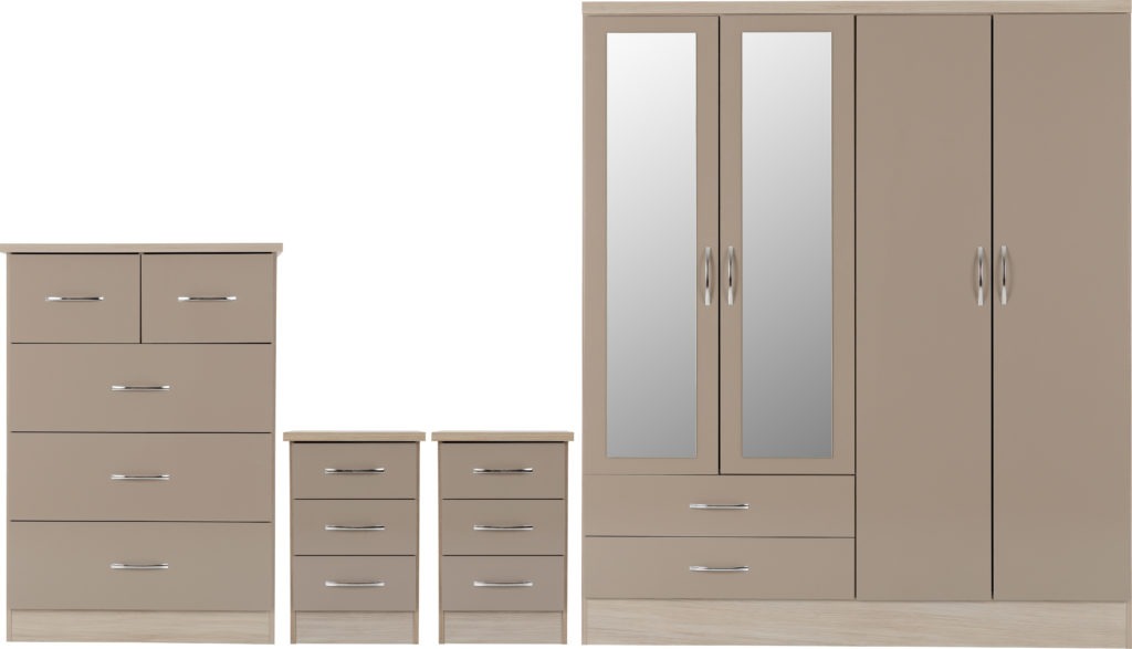 Nevada-4-door-wardrobe-set-oyster-oak