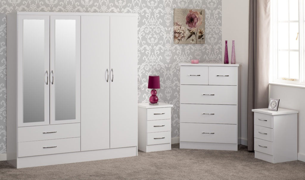 Nevada-4-door-wardrobe-set-white-room-set