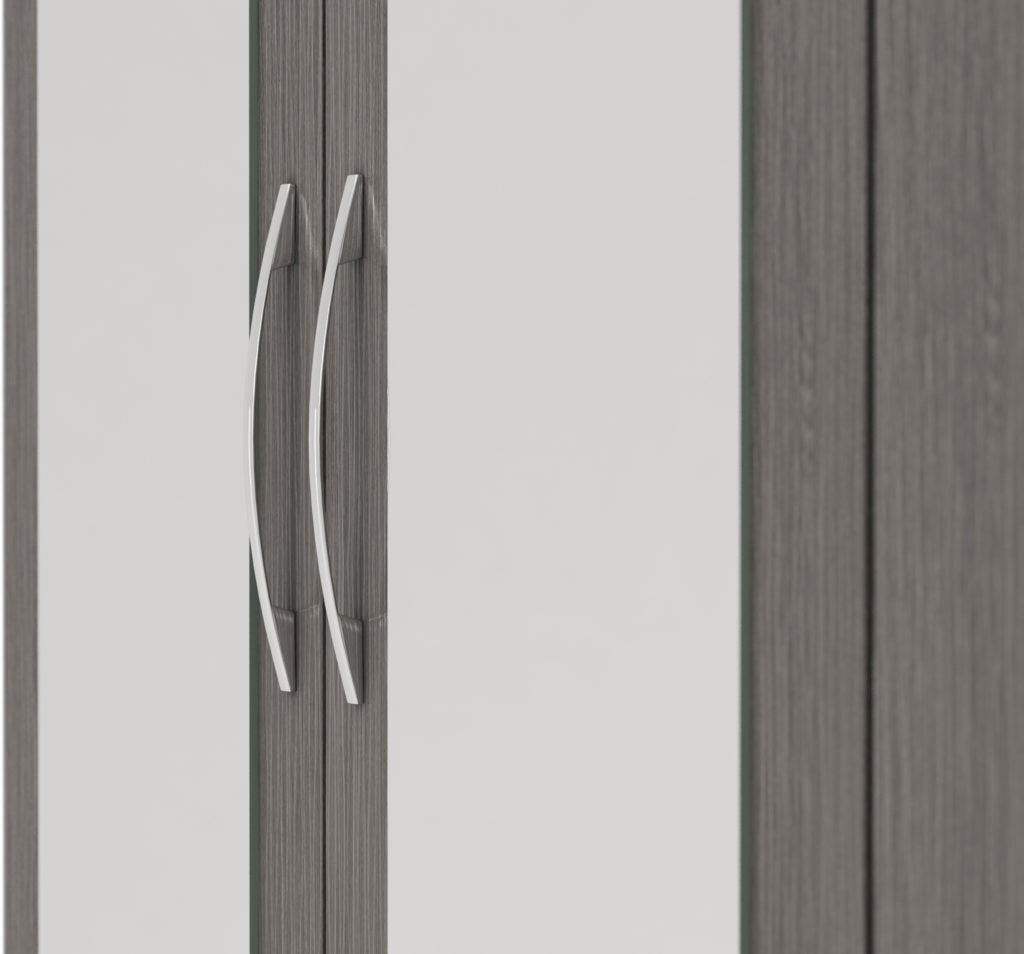 Nevada-4-door-wardrobe-black-wood-grain-handles