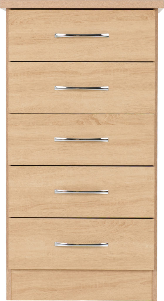 Nevada-narrow-chest-sonoma-oak-front