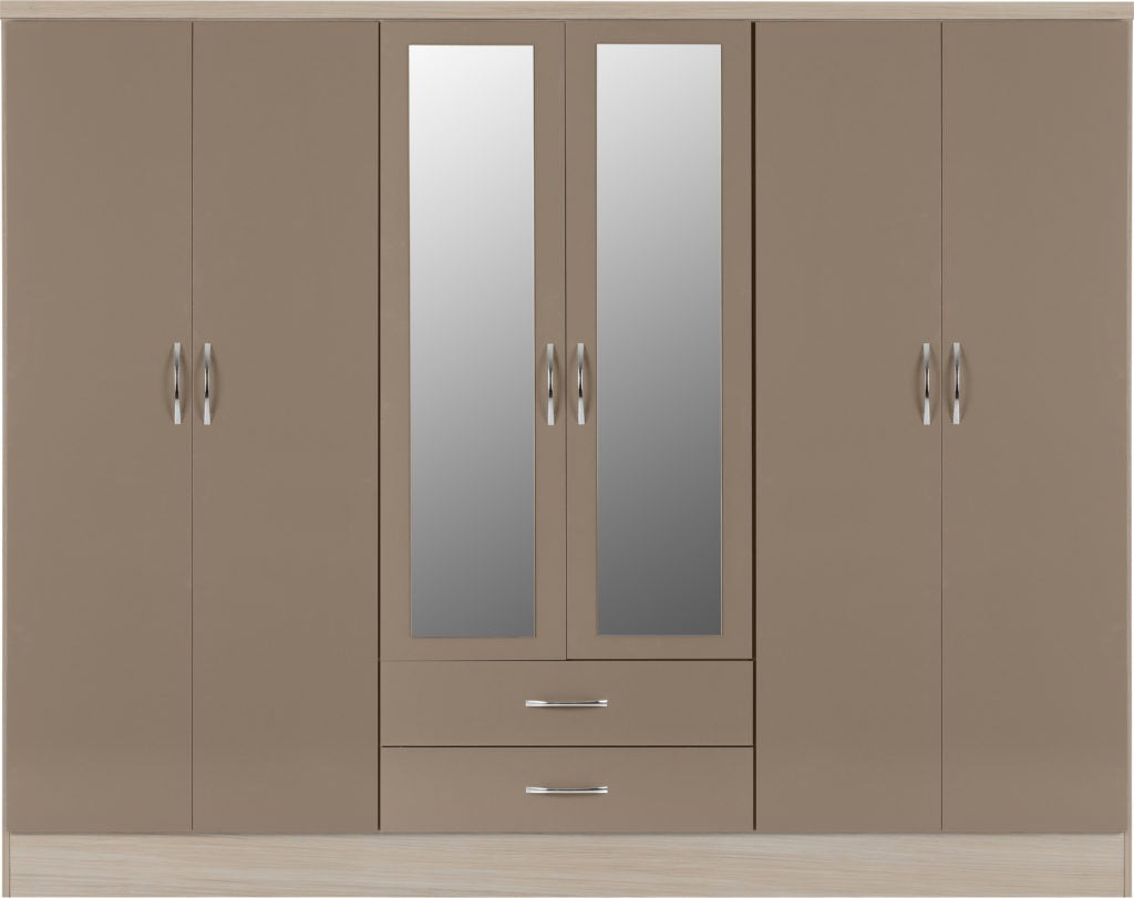 Nevada-6-door-wardrobe-oyster-oak