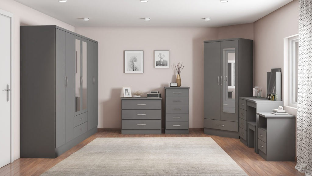 Nevada-6-door-wardrobe-3D-effect-room-set