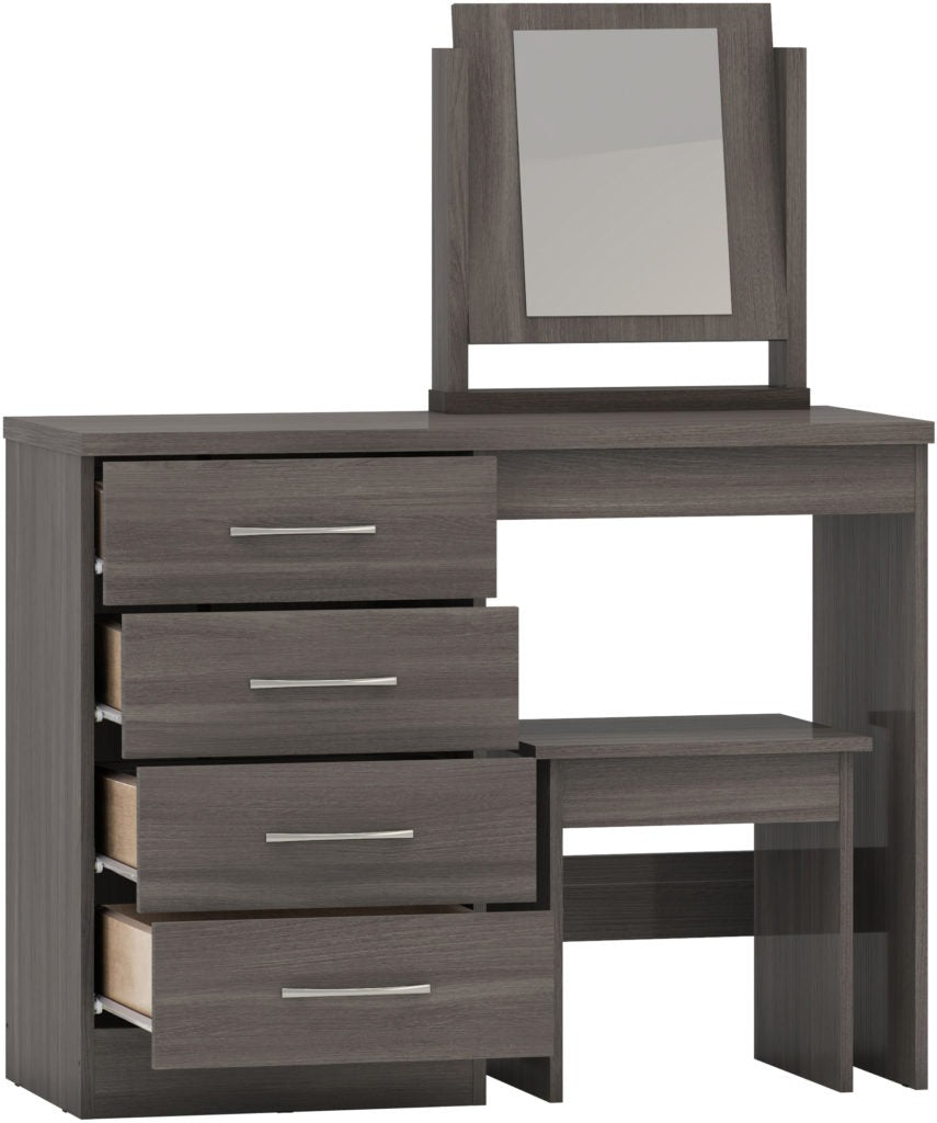 Nevada-dressing-table-set-black-wood-grain-open