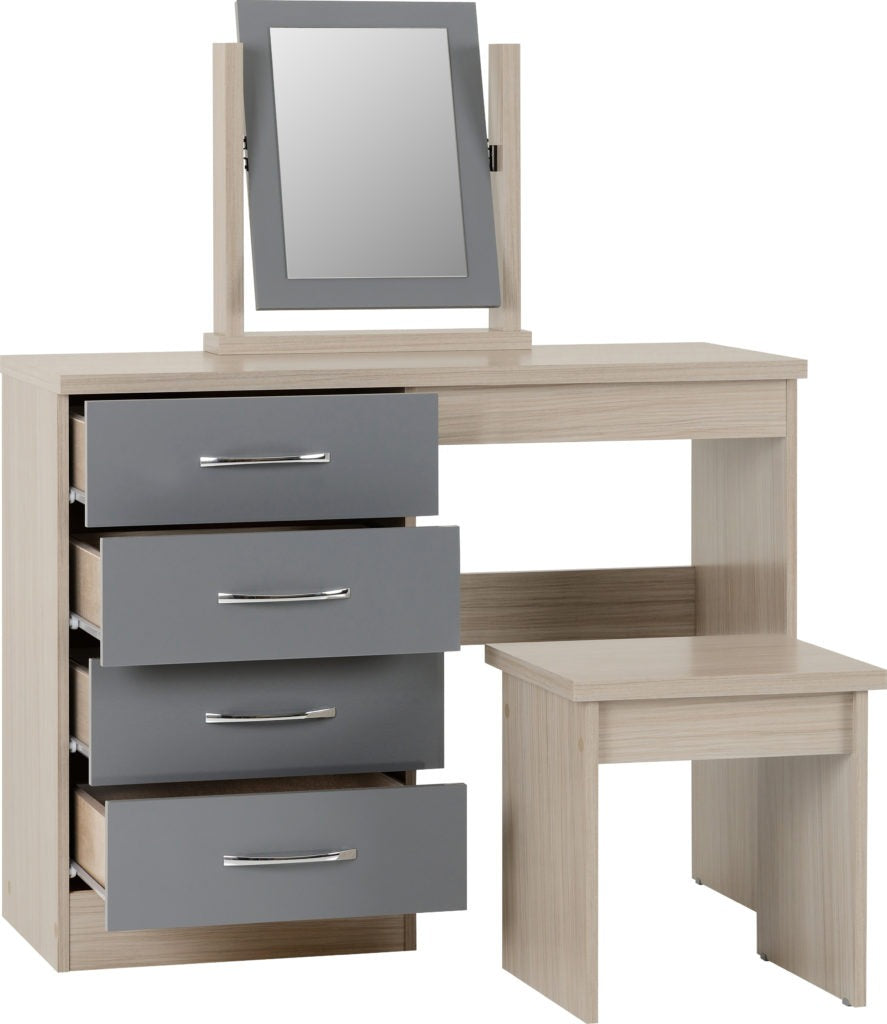 Nevada-dressing-table-set-oak-grey-open