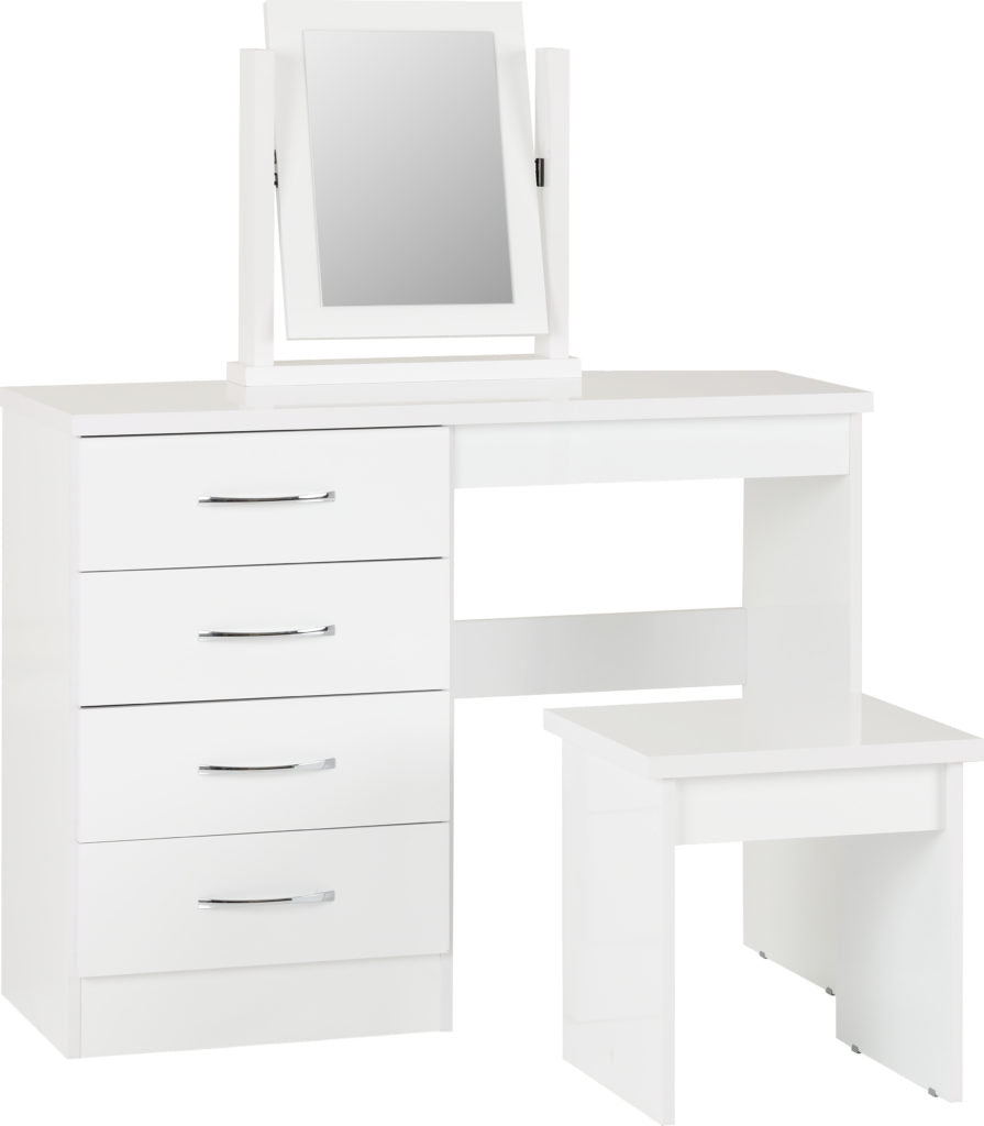 Nevada-dressing-table-set-white -gloss