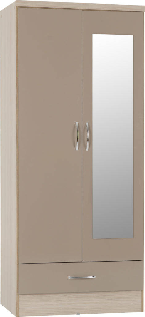 Nevada-mirrored-2-door-wardrobe-oyster-oak