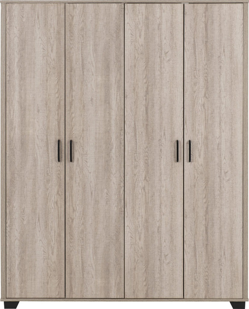 Oliver-4-door-wardrobe-front