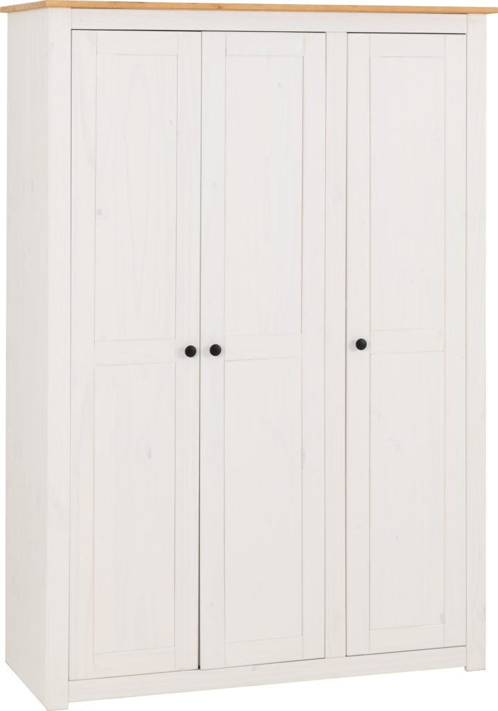 Panama-3-door-wardrobe-white-wax