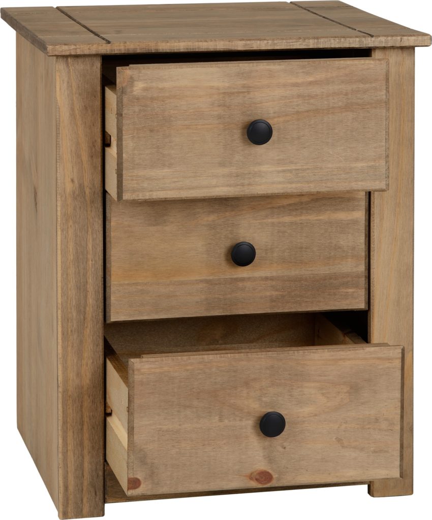 Panama-3-drawer-bedside-open