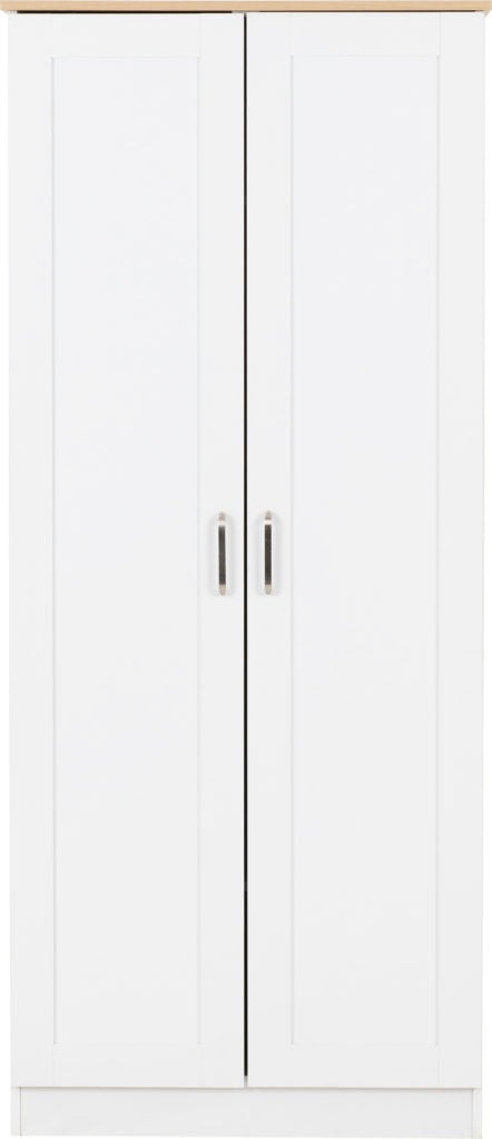 Portland-2-door-wardrobe-front-white