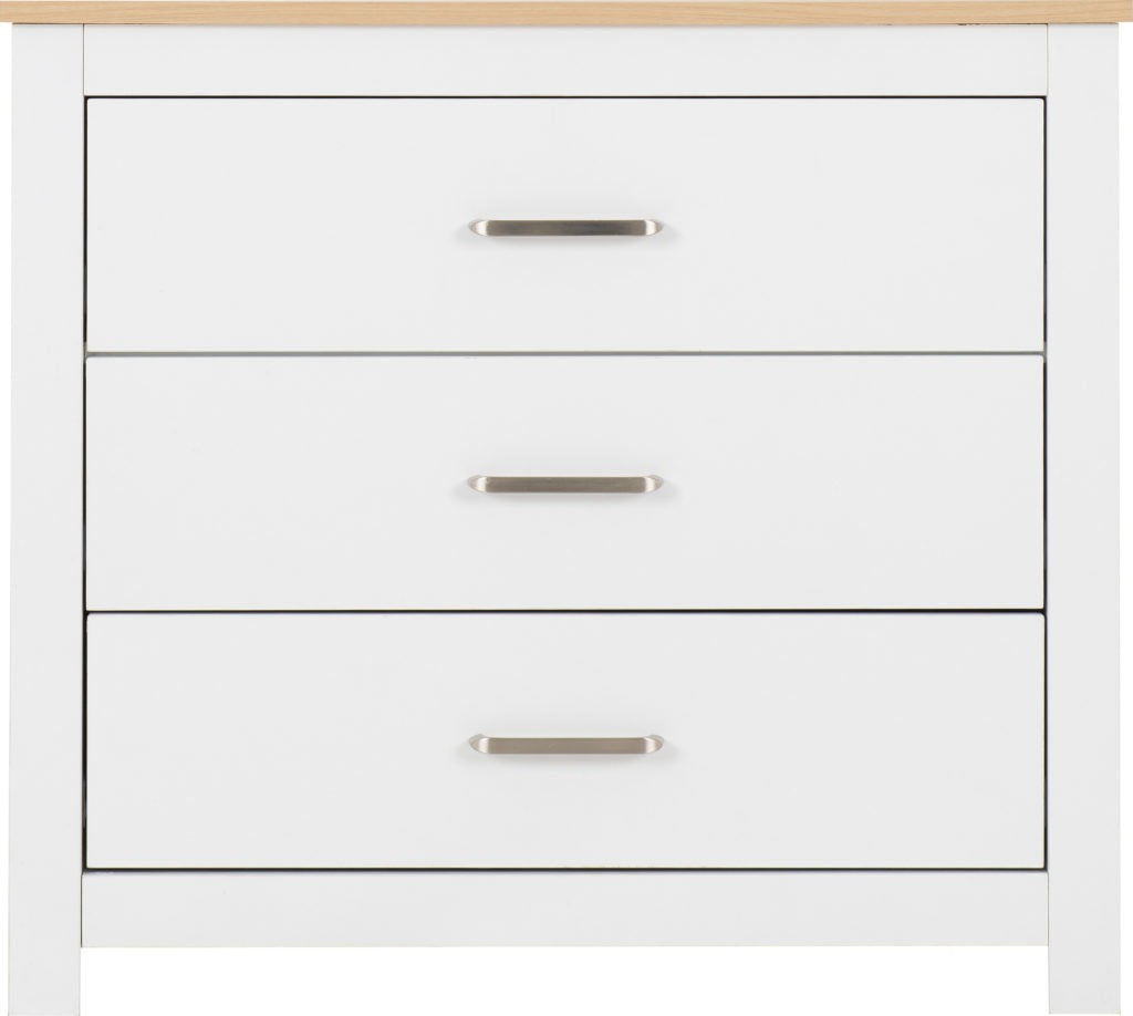 Portland-3-drawer-chest-front-white