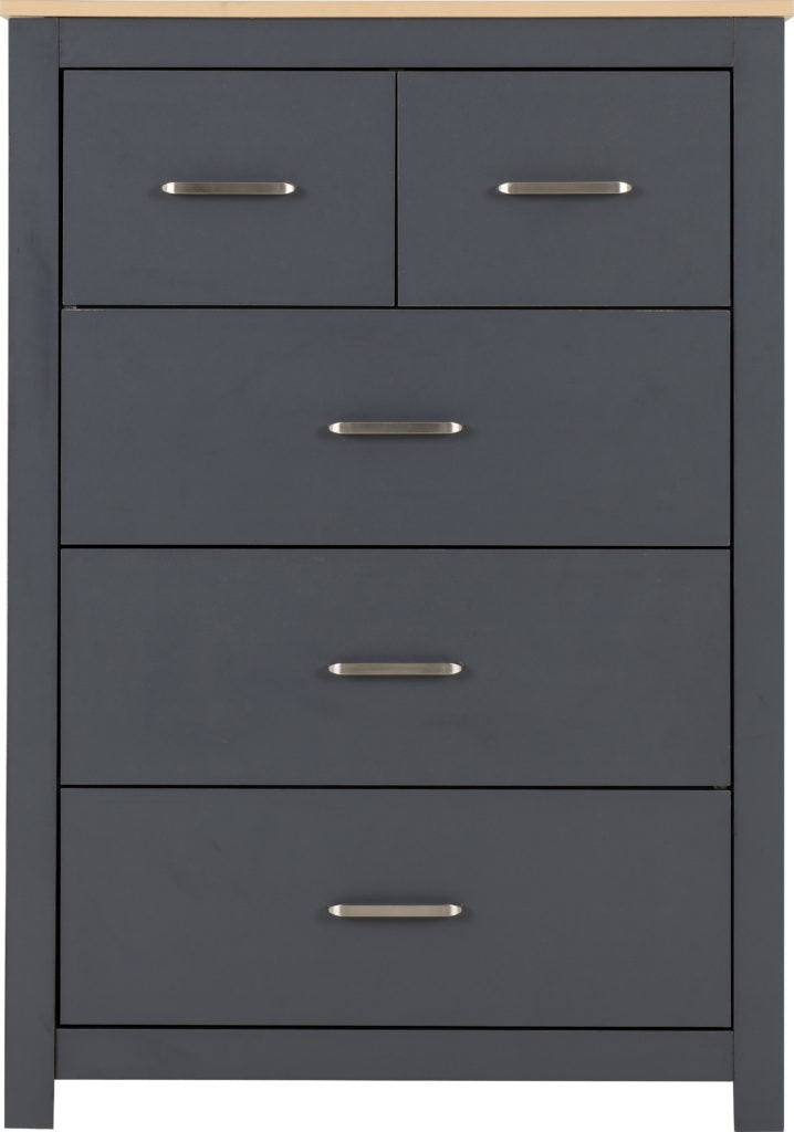 Portland-32-drawer-chest-grey-front