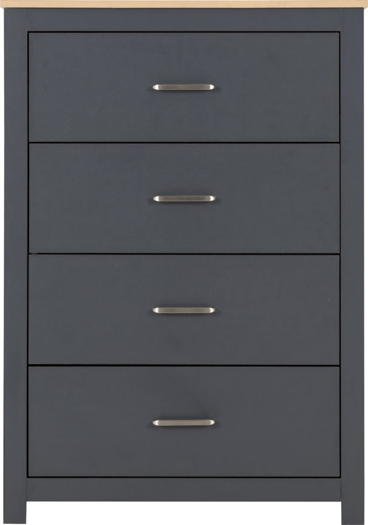 Portland-4-drawer-chest-grey-front