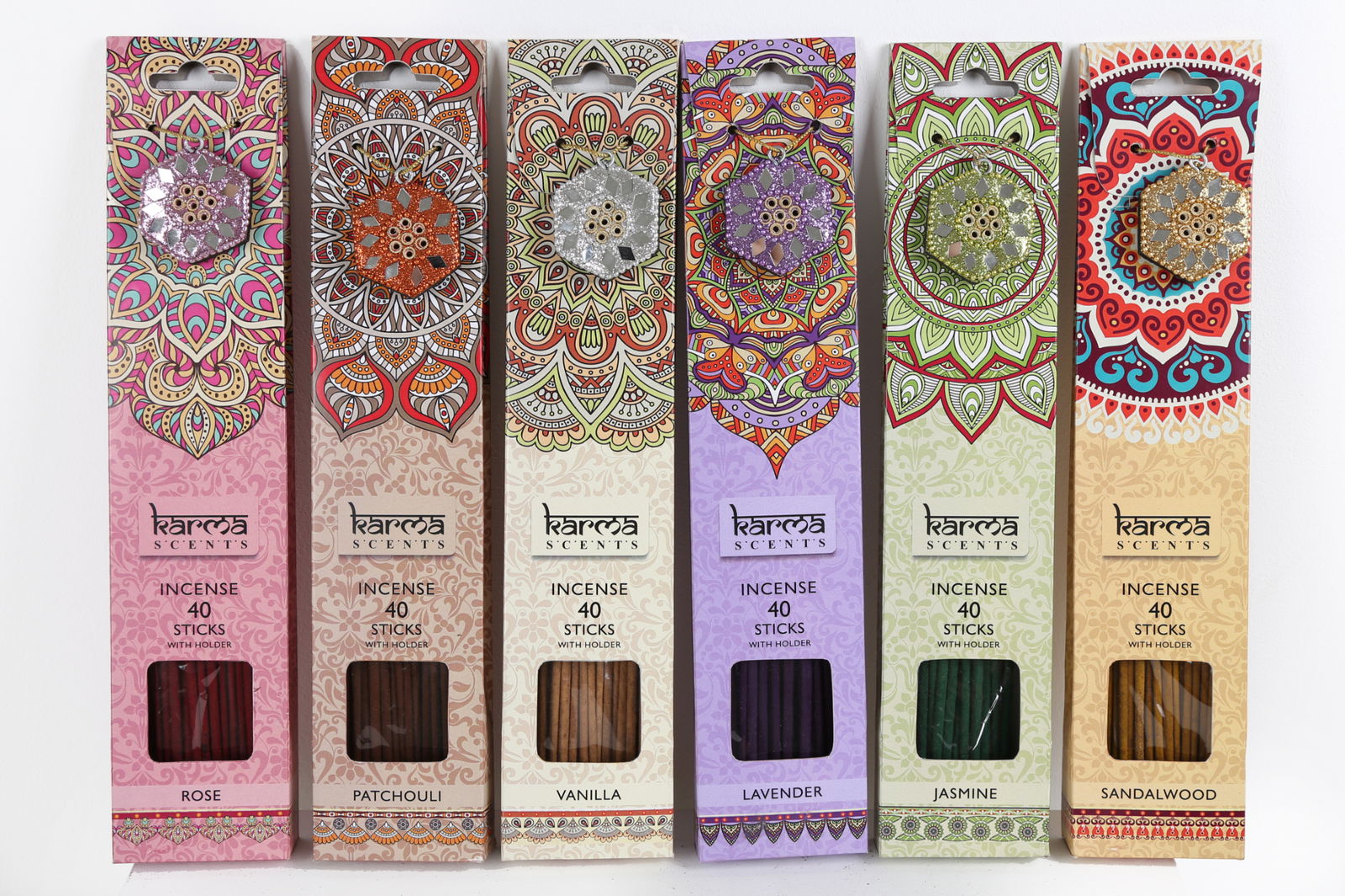 Karma Incense Sticks With Holder