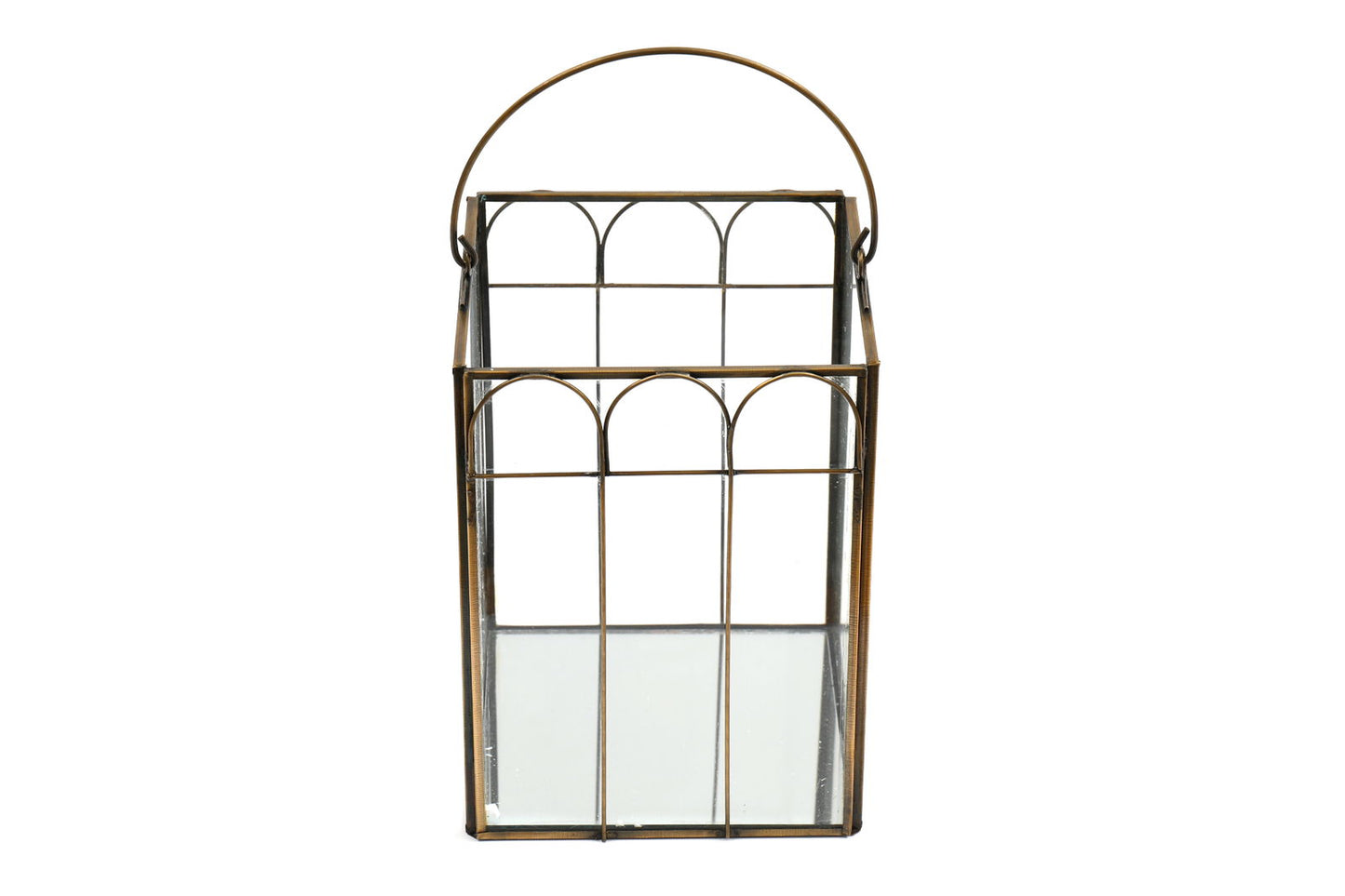 Mirrored Candle Lantern Large