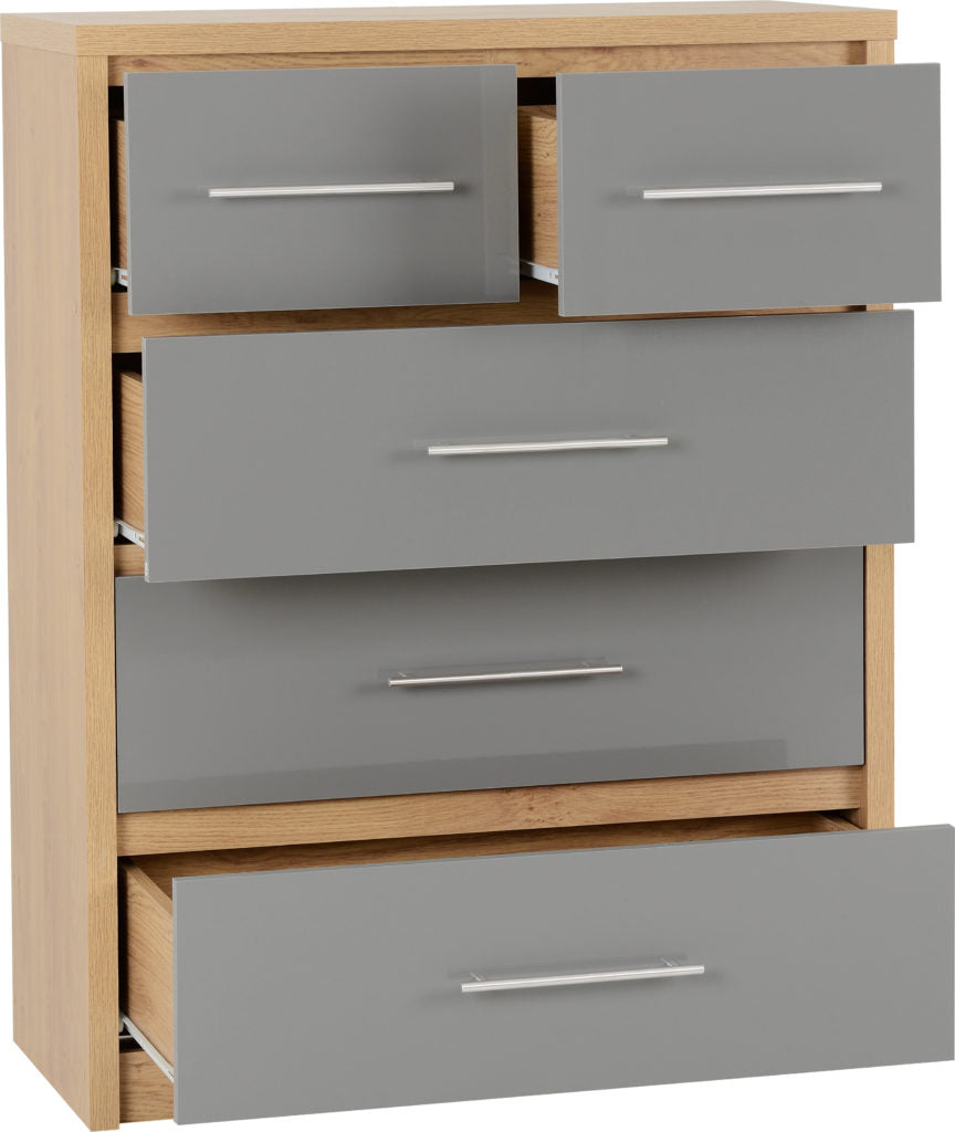 Seville-32-drawer-chest-grey-open