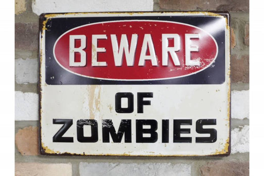 metal-sign-beware-zombies