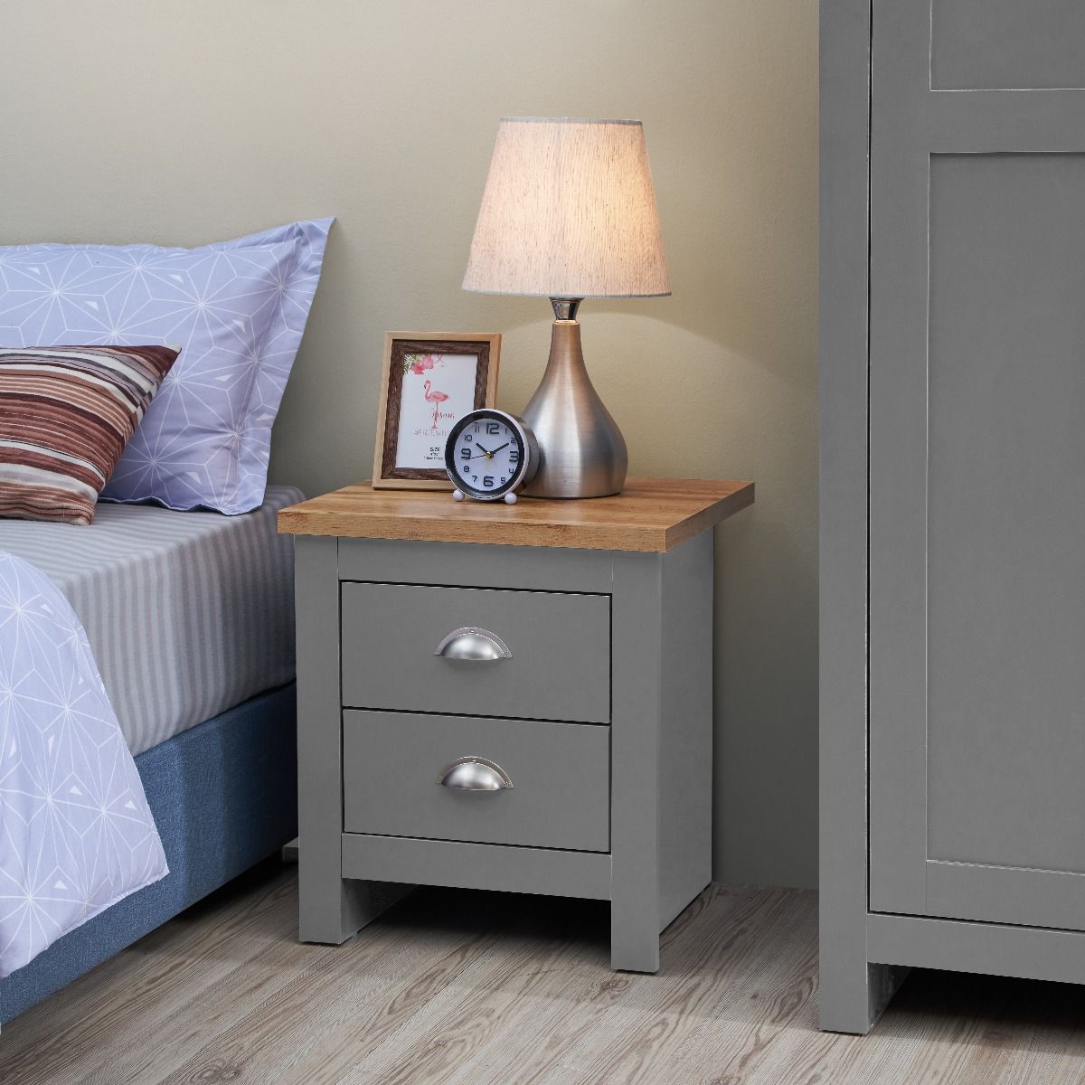 Lisbon-2-drawer-bedside-grey-room-set