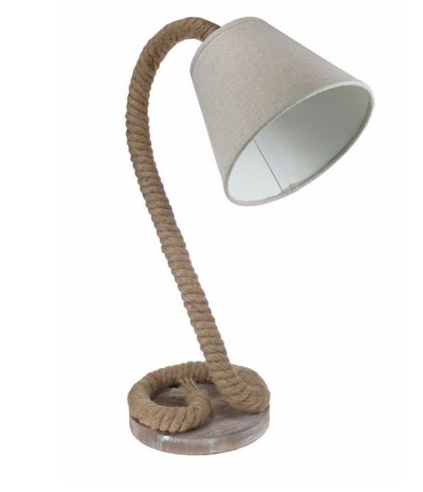 Nautical Theme Desk Rope Lamp