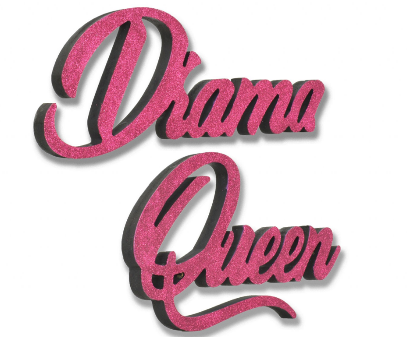 large-drama-queen-lettering