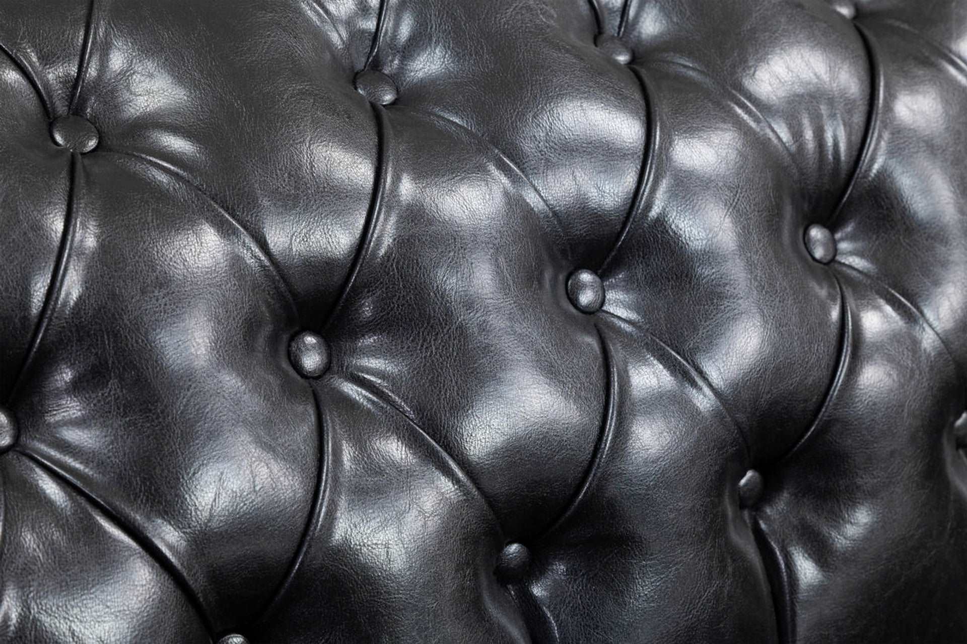 chesterfield-sofa-set-black-button-detailed