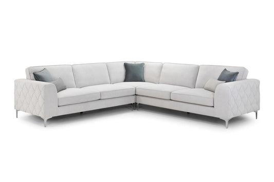 Rocco Sofa Stone Large Corner