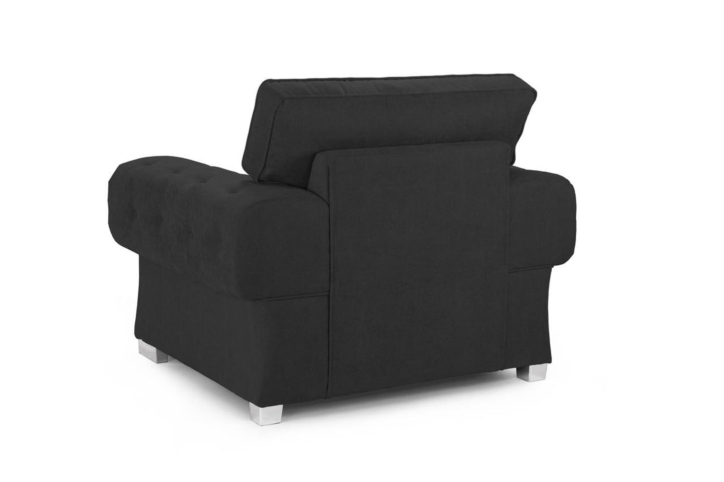 Verona Scatterback Armchair Black