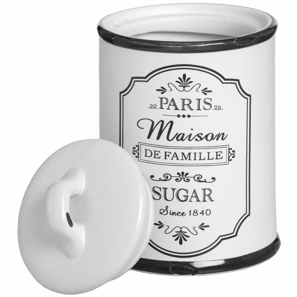 Paris-Maison-ceramic-sugar-canister