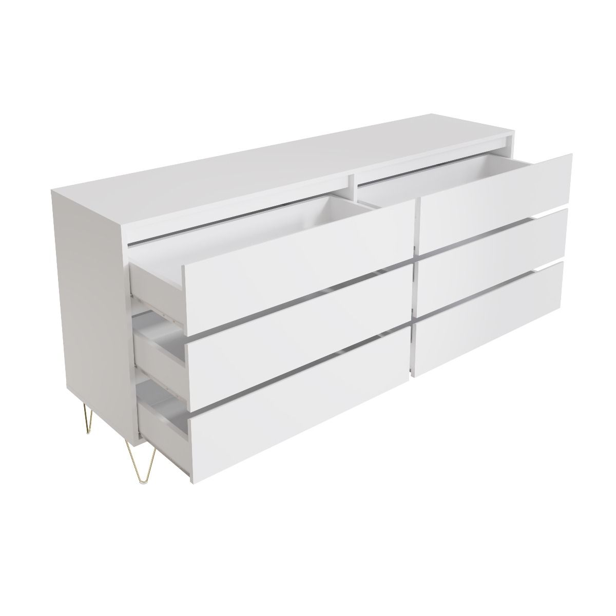 Monaco-6-drawer-chest-open