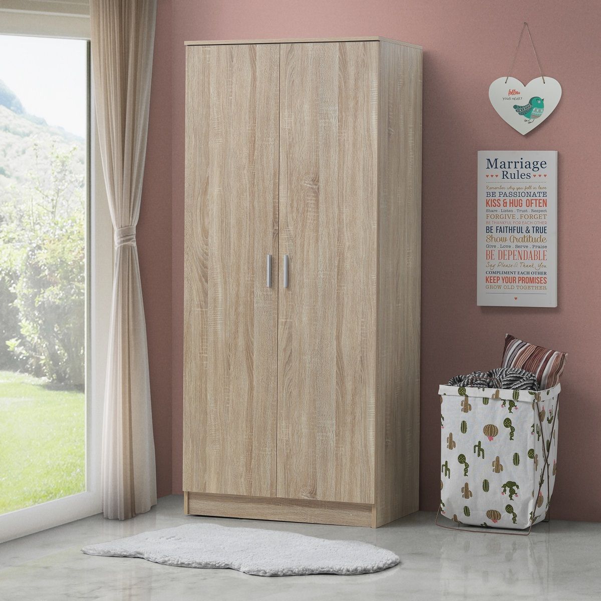 Rio-2-door-wardrobe-sonoma-oak-room-set