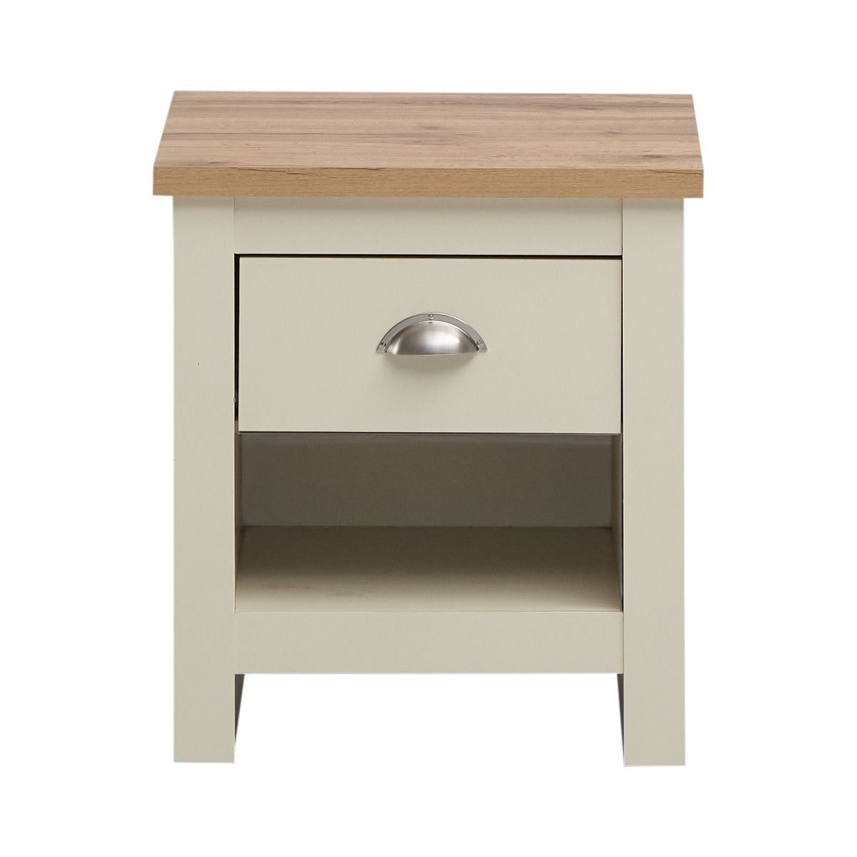 Lisbon-1-drawer-bedside-cream-front