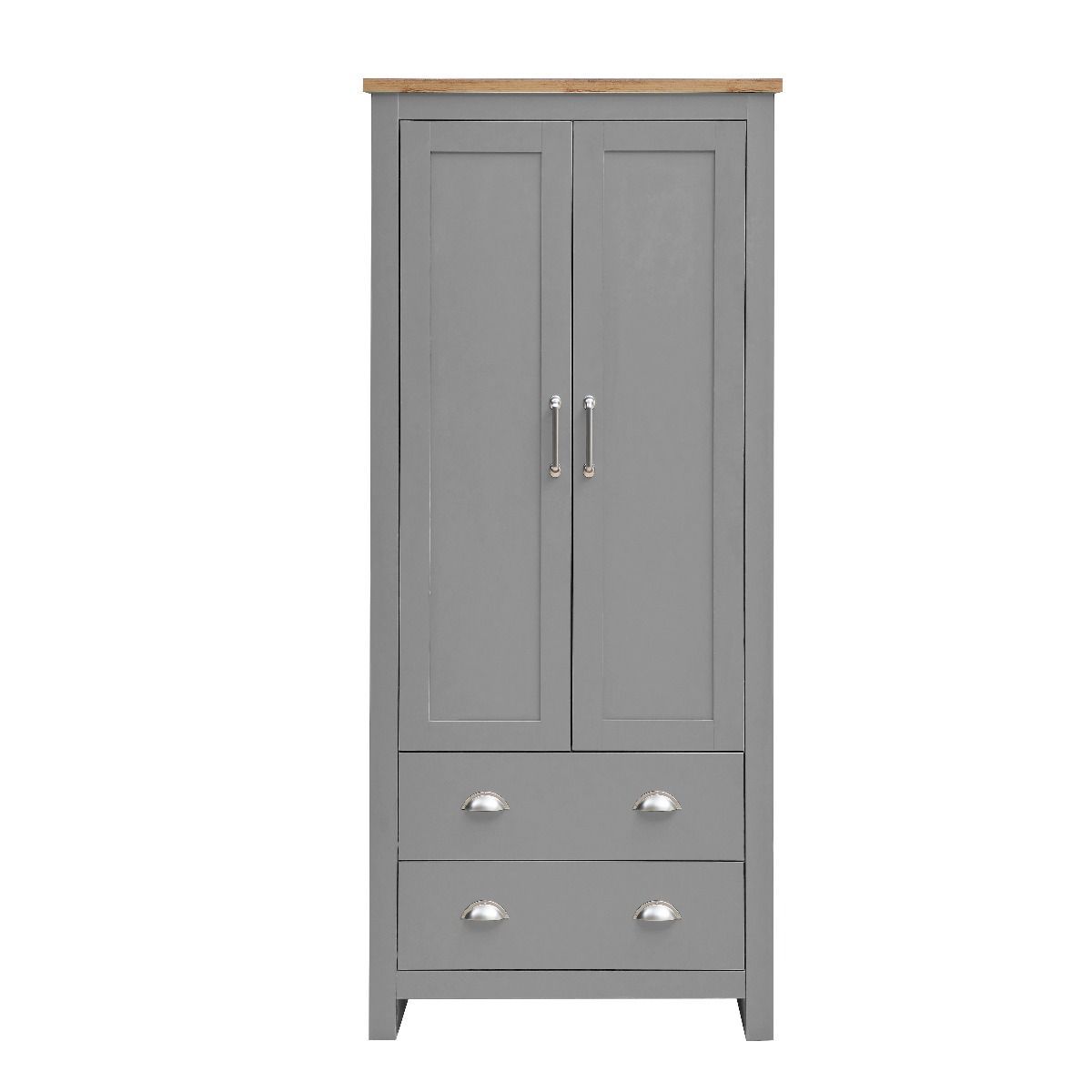 Lisbon-3-piece-set-grey-wardrobe-front