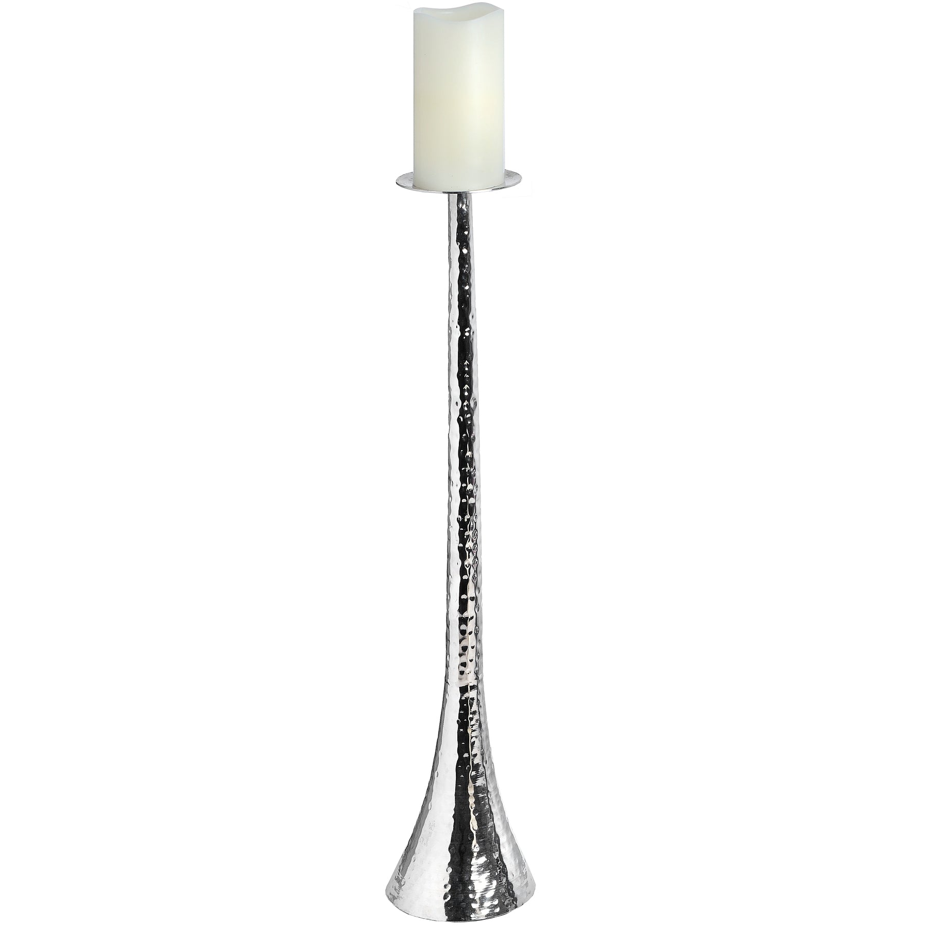 Nickle Candle Pillar - Large