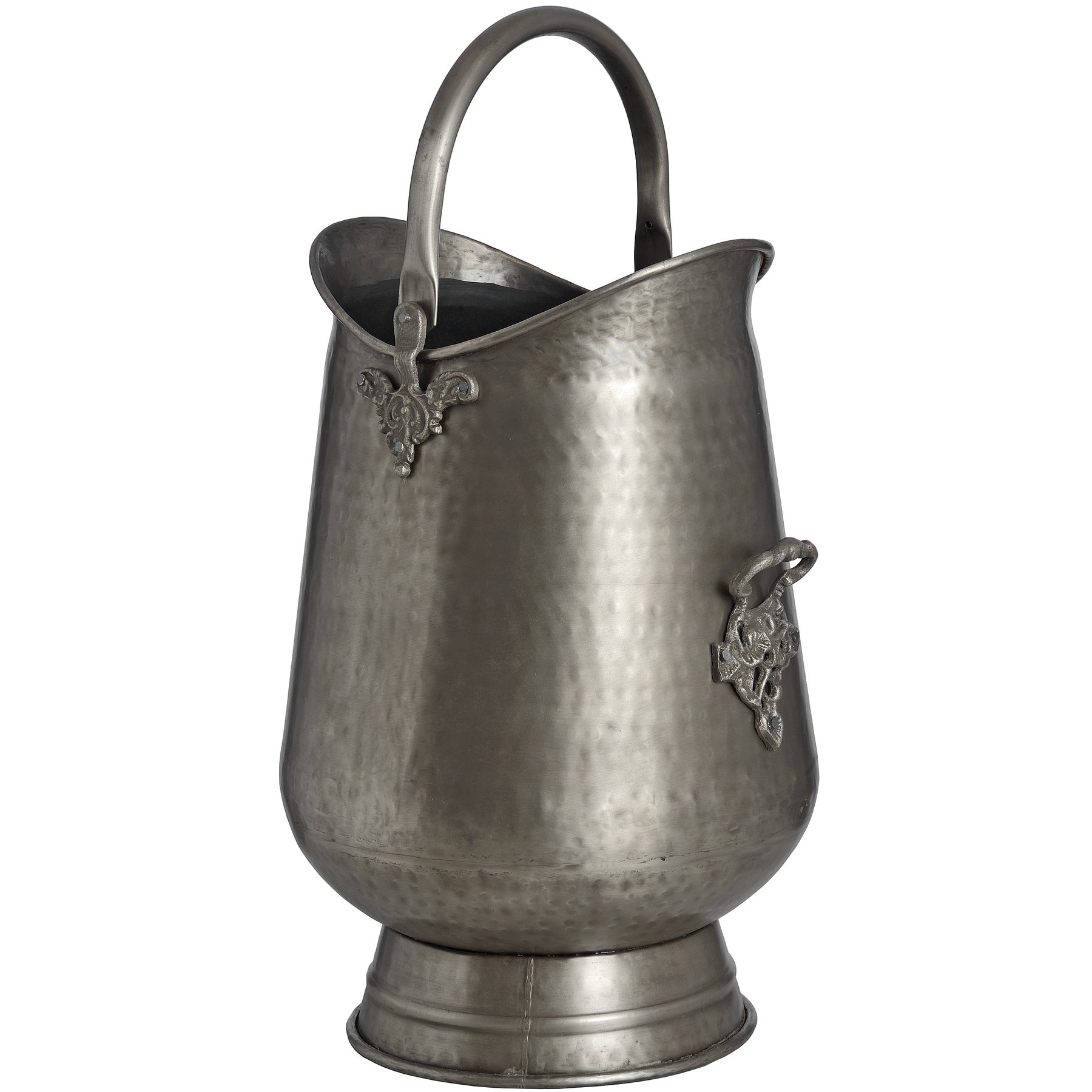 Antique-pewter-coal-bucket