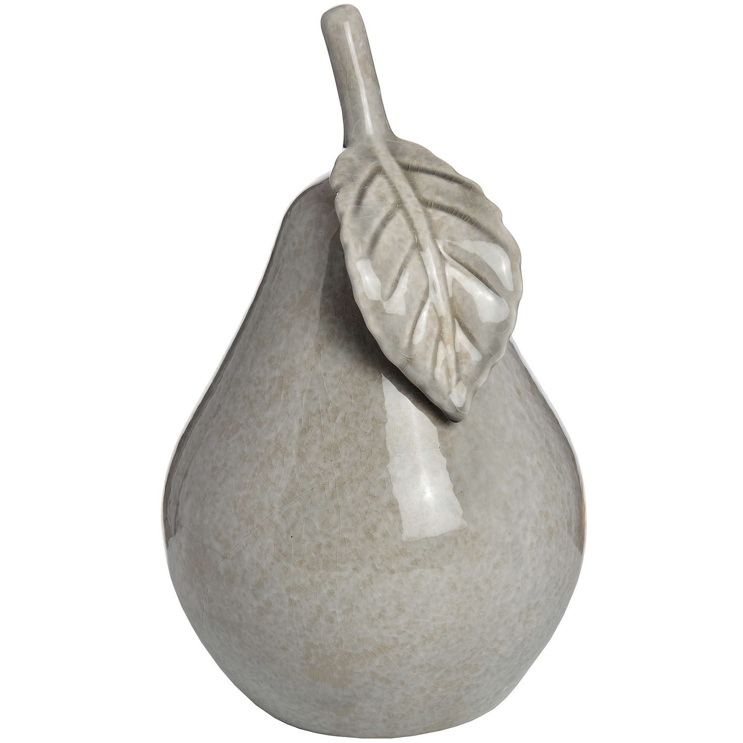 Antique-grey-large-ceramic-pear