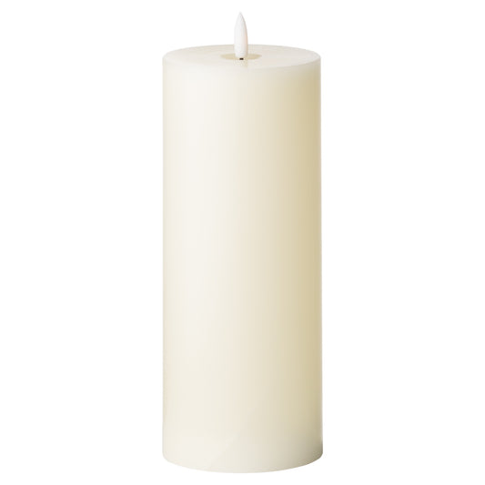 Luxe Collection Natural Glow 3.5 x 9 LED Ivory Candle