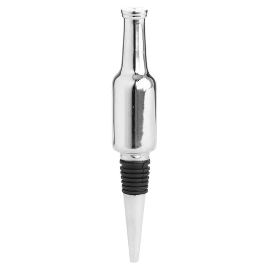 Silver Nickel Bottle Detail Bottle Stopper