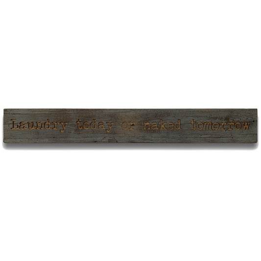 I Love You Grey Wash Wooden Message Plaque