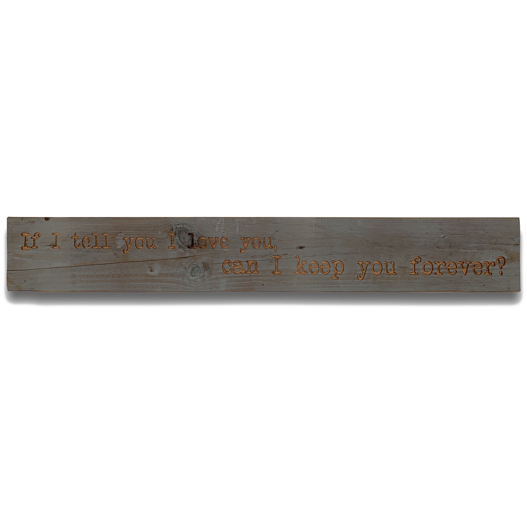 Laundry Grey Wash Wooden Message Plaque