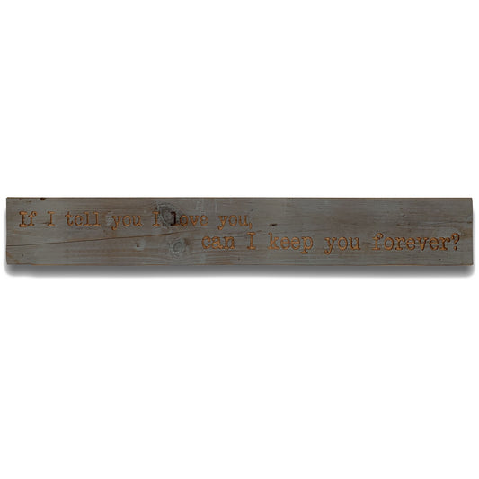 Laundry Grey Wash Wooden Message Plaque