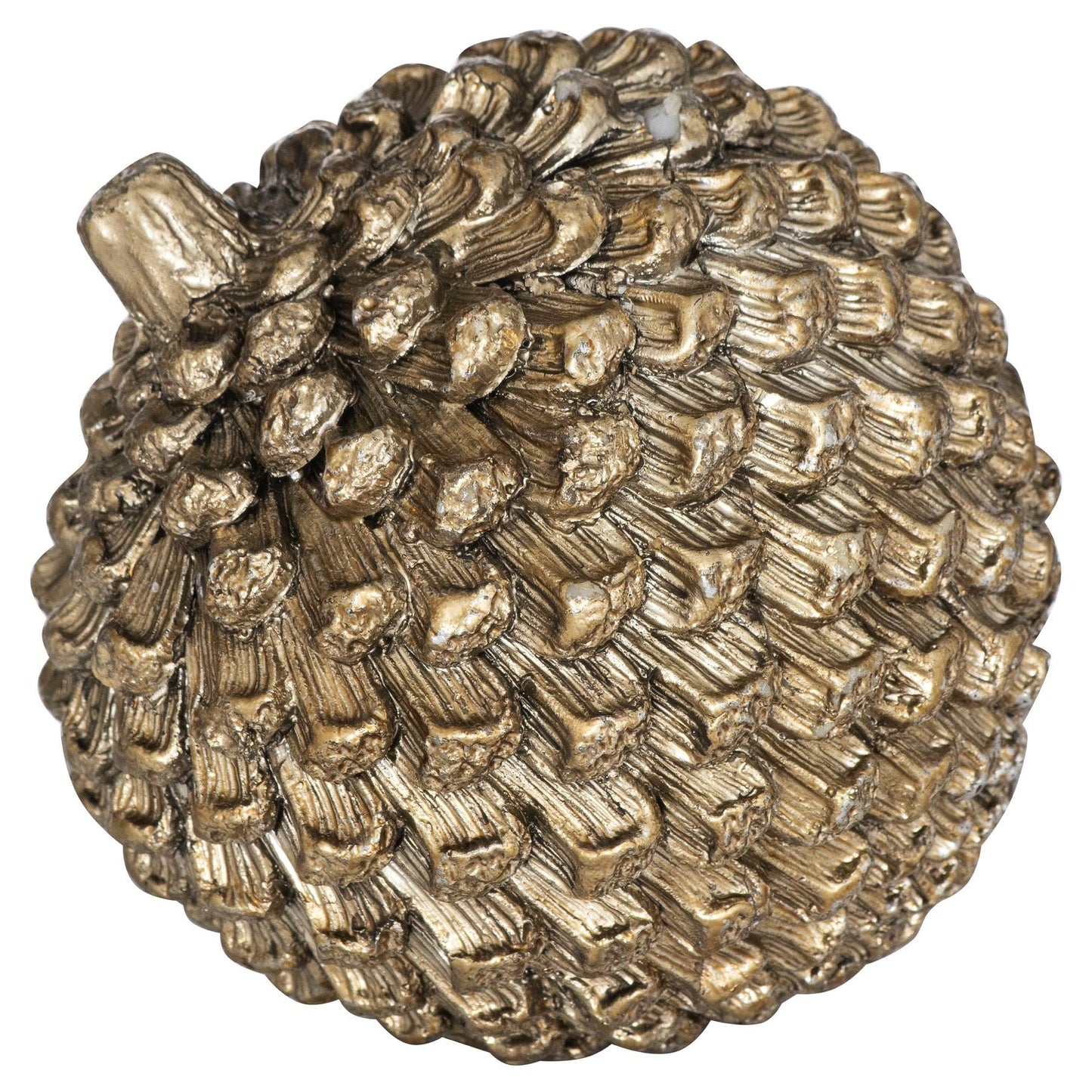 Small Gold Pinecone