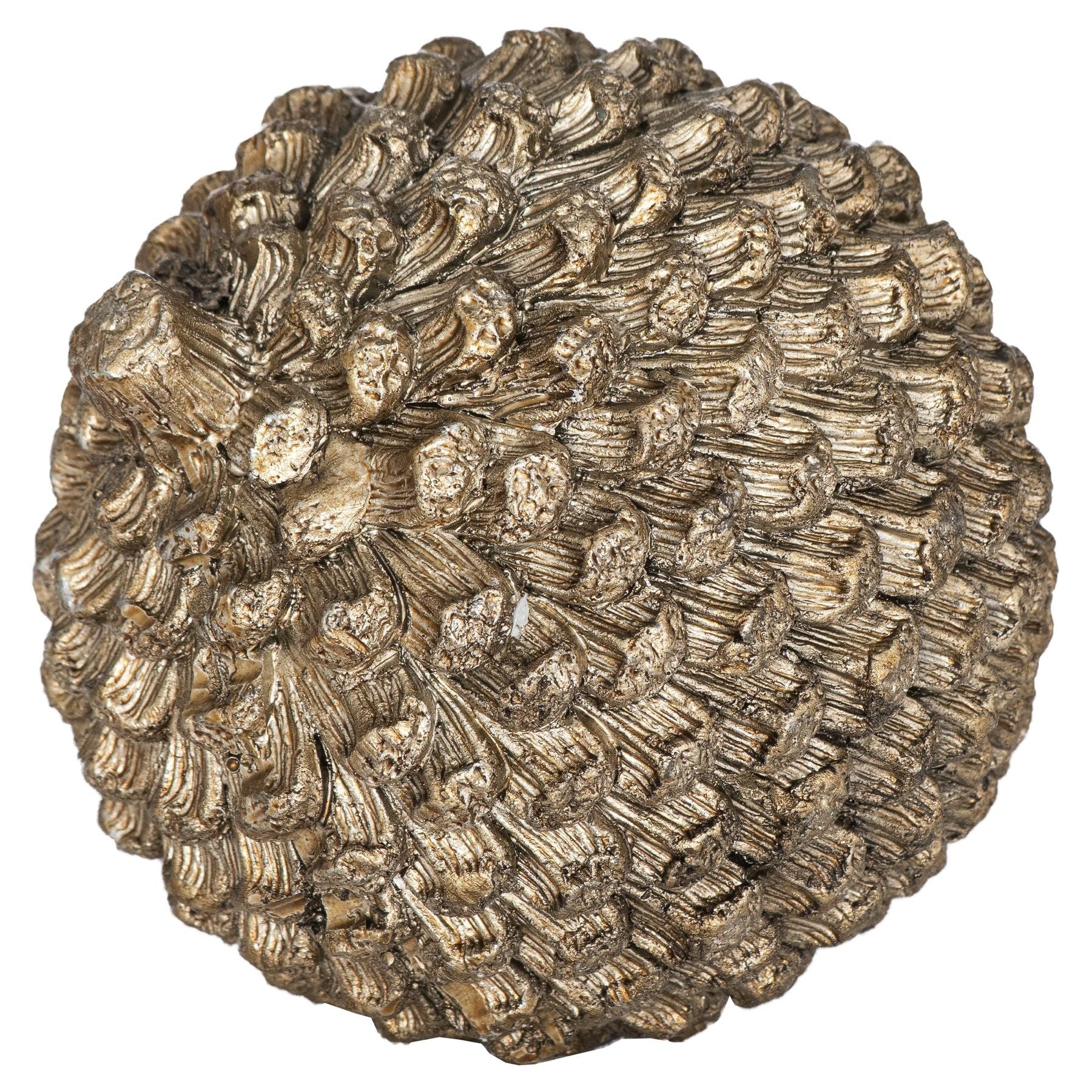 Large Gold Pinecone