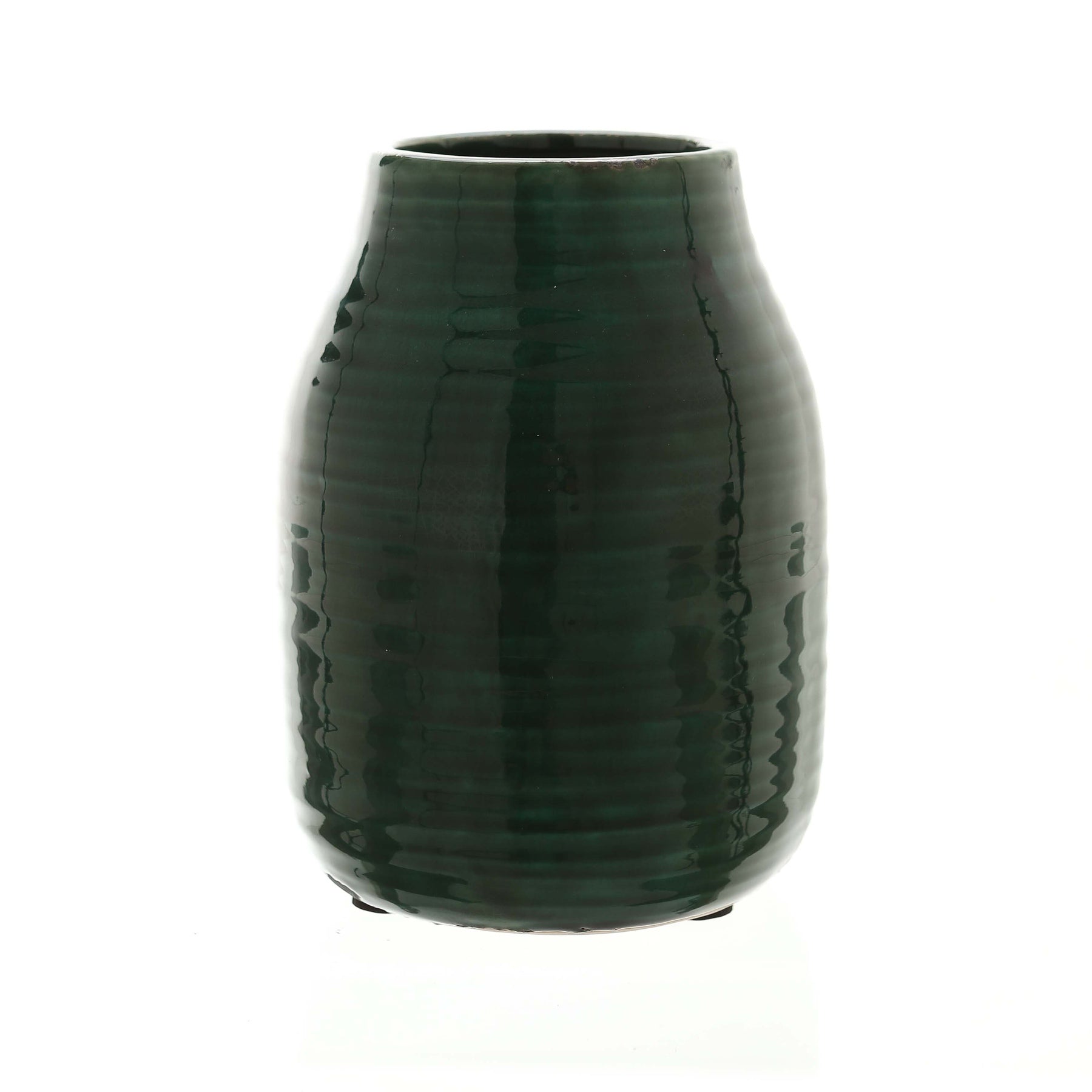 Garda Emerald Glazed Stefanie Vase