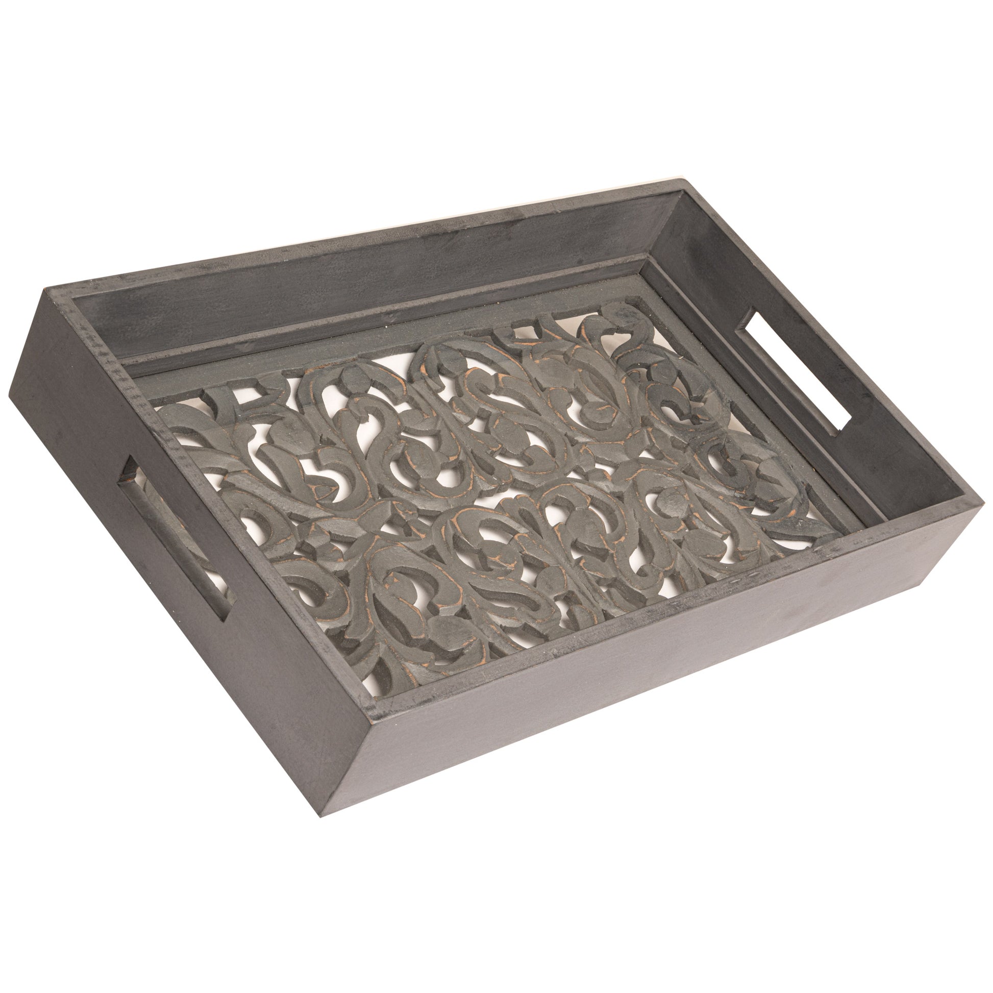 Rectangular Carved Louis Tray