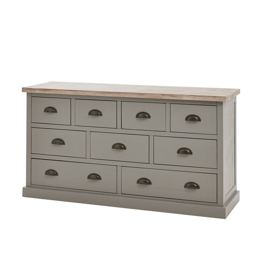 The Oxley Collection Nine Drawer Chest