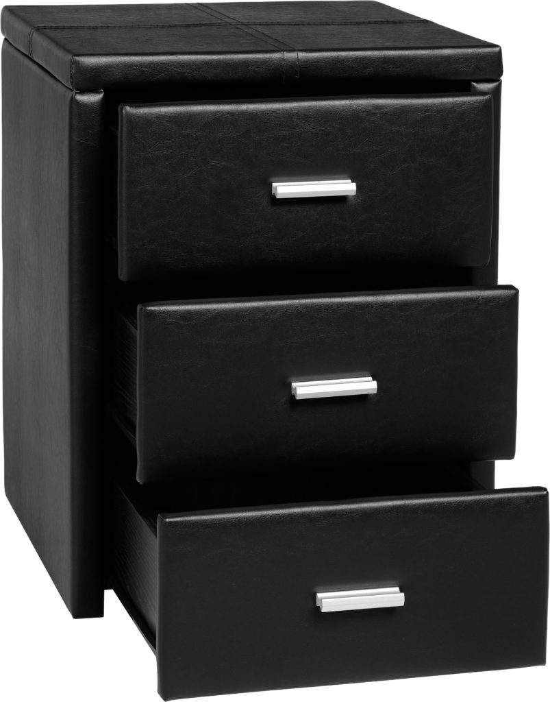 Prado 3 Drawer Bedside